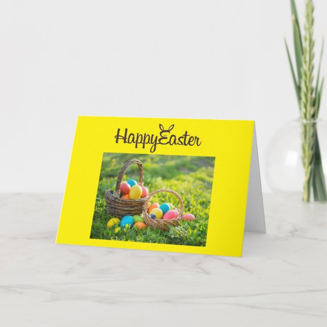 TO **MY BROTHER** AT EASTER REMEMBER WHEN? HOLIDAY CARD (Front)