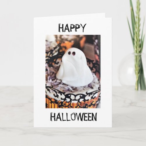 TO MY CLASS  GHOSTLY HALLOWEEN CARD