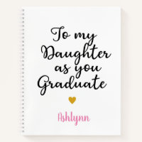 To My Daughter As You Graduate