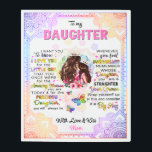 To My Daughter Birthday Gift, Cute Mom Baby Gift Metal Print<br><div class="desc">To My Daughter Birthday Gift,  Cute Mom Baby Gift</div>