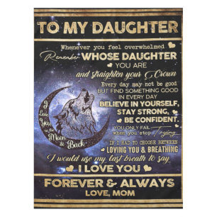 To My Daughter Butterflies Gift, Daughter Birthday Tablecloth