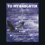 To My Daughter, Daughter Birthday Gift, Baby Girl Canvas Print<br><div class="desc">To My Daughter,  Daughter Birthday Gift,  Baby Girl</div>