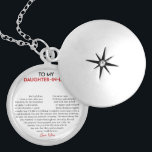 To my daughter in law locket necklace<br><div class="desc">To my daughter in law Locket Necklace</div>
