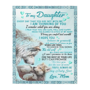To My Daughter Lion Family Gift, Daughter Birthday Metal Print