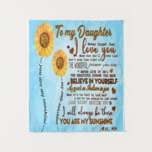 To my daughter   Special letter to my daughter Tapestry
