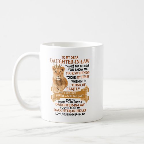 To my dear Daughter_in_law Coffee Mug