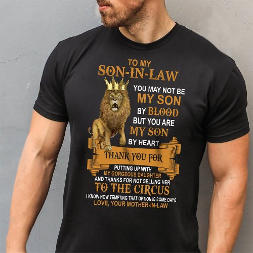 To my Dear Son_in_law T_Shirt