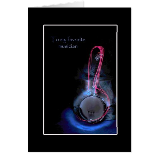 To my Favorite Musician (Front)