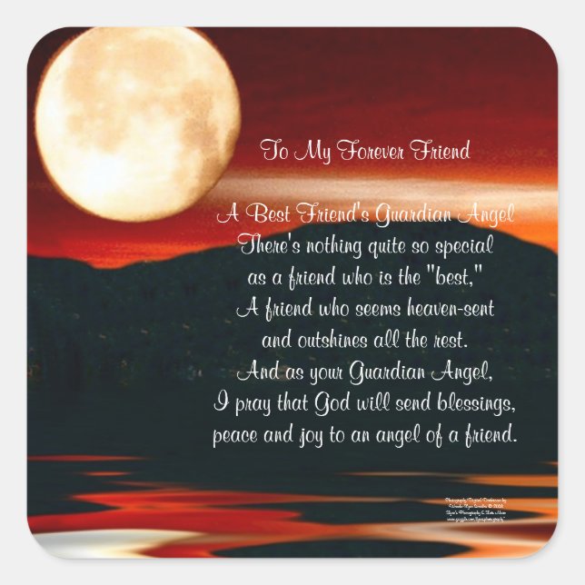 To My Forever Friend - Stickers (Front)