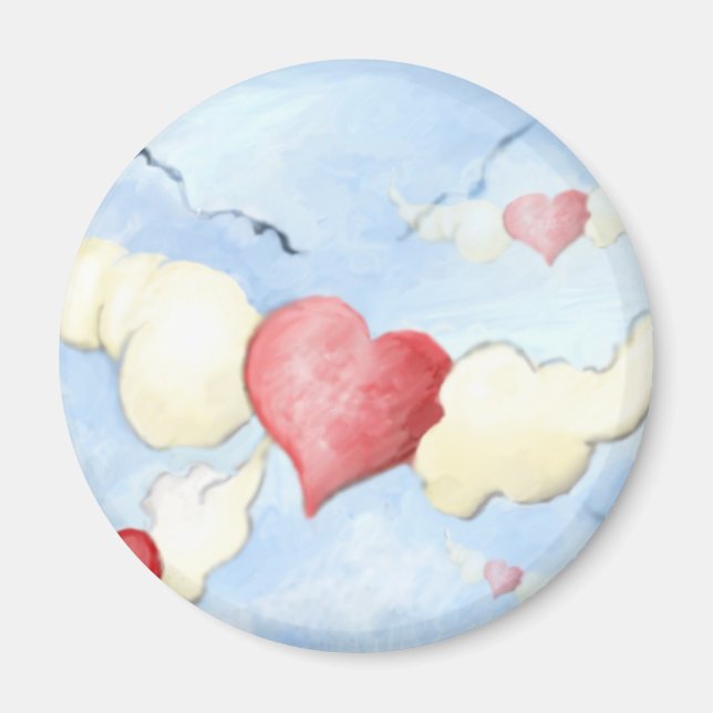 **to my friends with love** magnet (Front)
