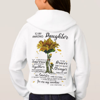To My Granddaughter Hoodie