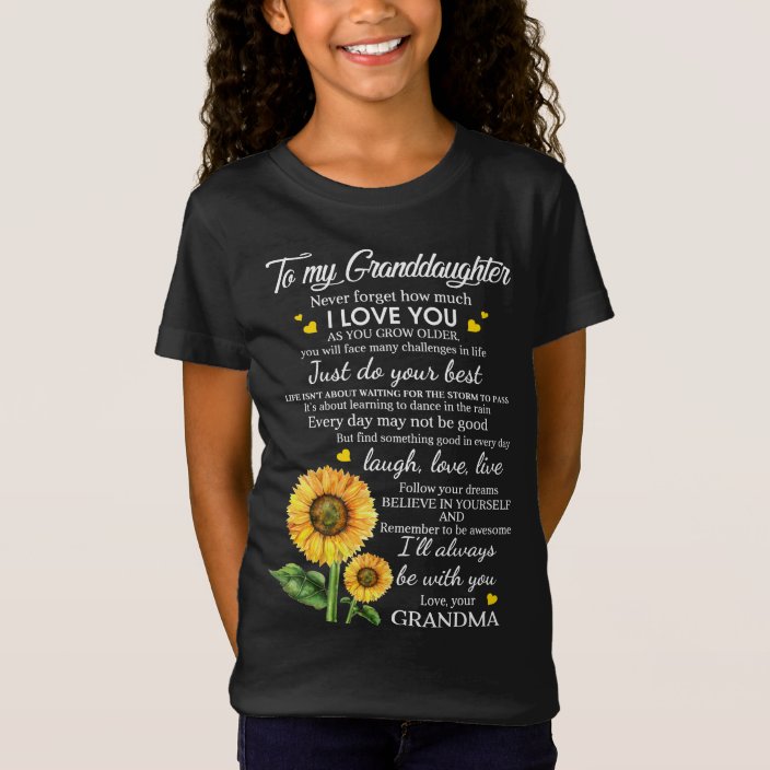 t shirt for granddaughter