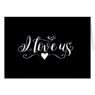 TO ***MY GROOM*** I LOVE "US" (WEDDING DAY CARD)