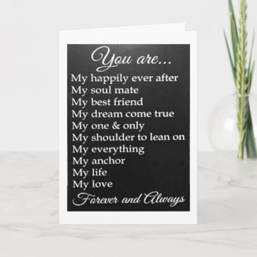 TO MY GROOM OR MY BRIDE_THE BEST IS YET TO COME CARD
