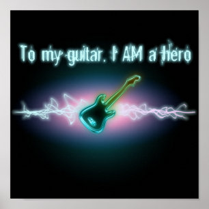 To My Guitar, I AM a Hero Poster