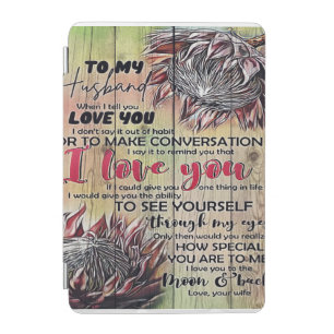 To My Husband Design Family Decoration iPad Mini Cover