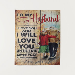 To My Husband Design   Love Letter To Him   Tapestry