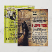 To My Husband Gift, New House Decor (Front/Back)