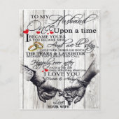 To My Husband Letter, Love Quotes Gift (Front)