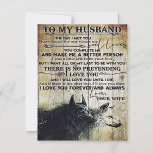 To My Husband Love Quotes To Husband Invitation