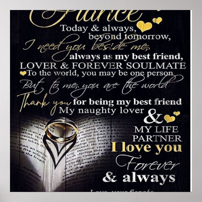 To My Husband | Love Quotes To Husband| Poster (Front)