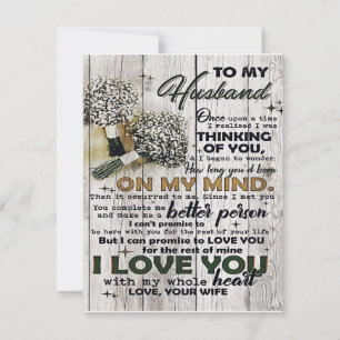 To my Husband To My Husband Love Quotes To Him Invitation