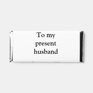 To my husband wedding anniversary add name date ma hershey bar favors