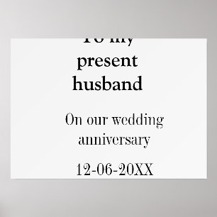 To my husband wedding anniversary add name date ma holder