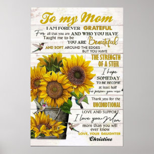 to my mom, mothers day gifts poster