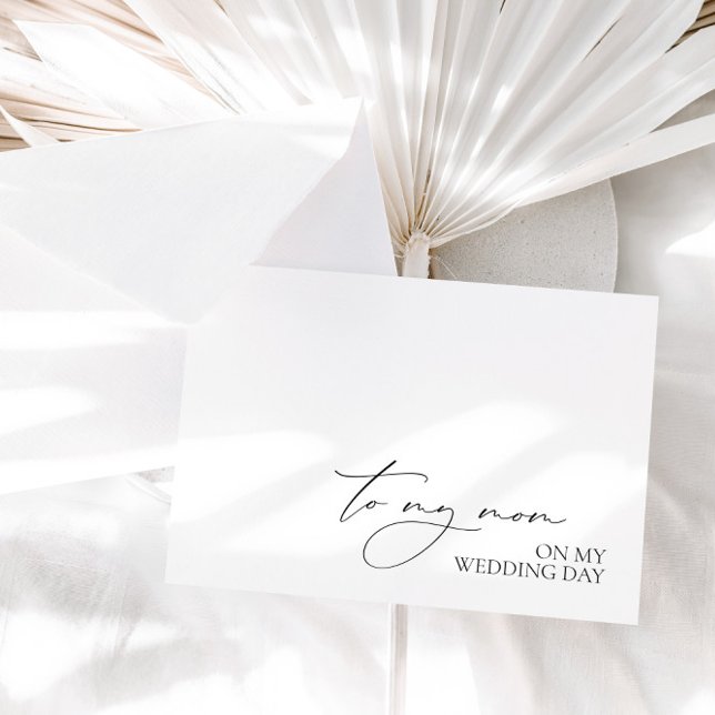 "To My Mom On Wedding Day" Morning Wedding Message ("To My Mom On Wedding Day" Morning Wedding Message)