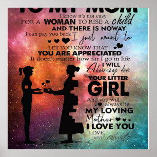 To My Mom Present New Apartment Decor