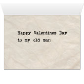 To My Old Man Cards (Inside Horizontal (Bottom))