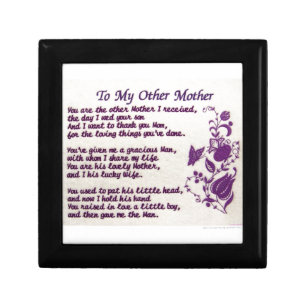 To My Other Mother; Thank You Gift Box