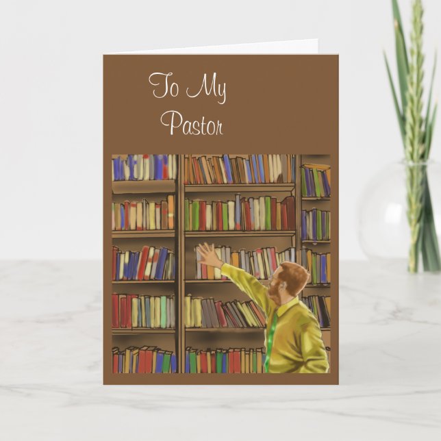 To My Pastor Thank You Card (Front)