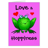 To My Princess Love Hoppiness Frogs (Front)