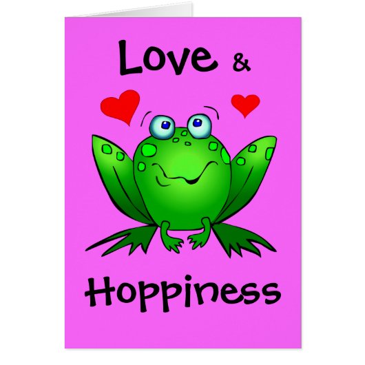 To My Princess Love Hoppiness Frogs (Front)