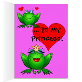 To My Princess Love Hoppiness Frogs (Inside (Right))