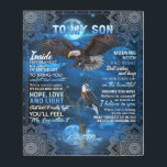 To My Son Birthday Gift, Gift To My Baby Boy Metal Print<br><div class="desc">To My Son Birthday Gift,  Gift To My Baby Boy</div>
