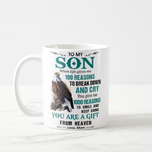 To My Son Coffee Mug