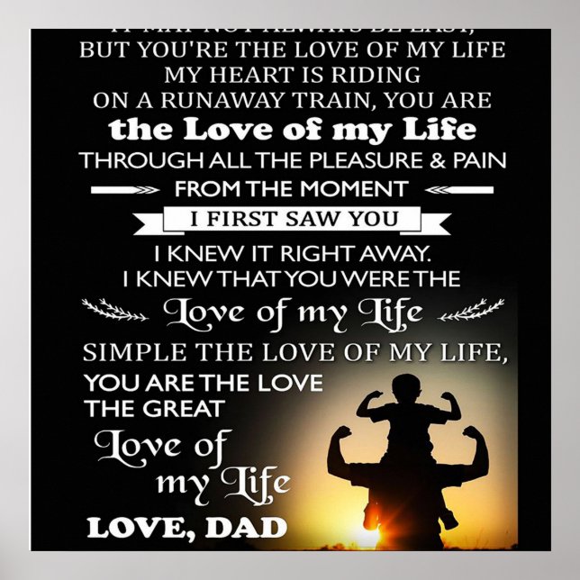 To my Son Design| Family Decoration (Front)