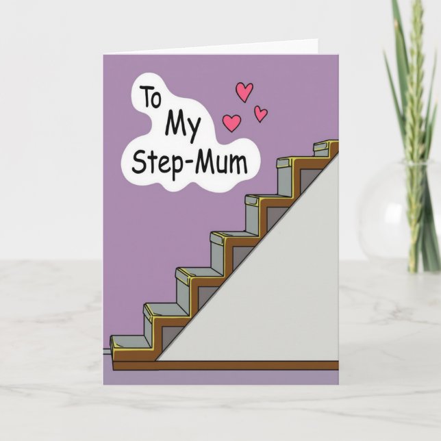 To My Stepmum Love Card (Front)