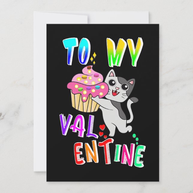 To My Valentine Announcement (Front)