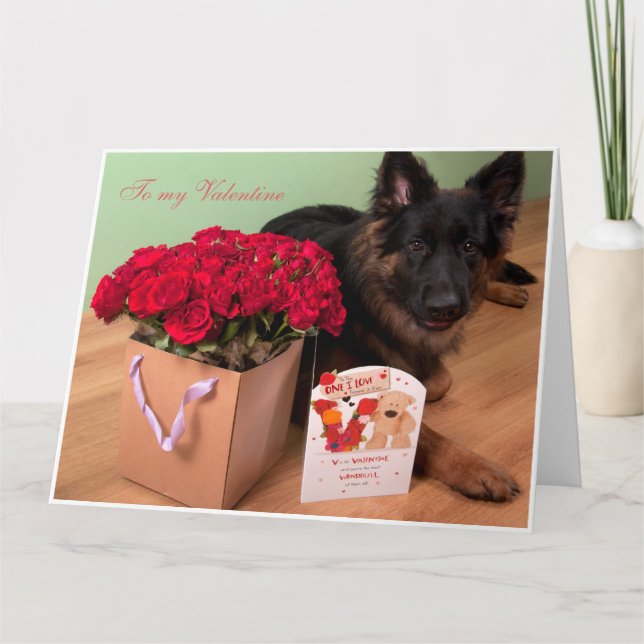 To my Valentine Card (Front)