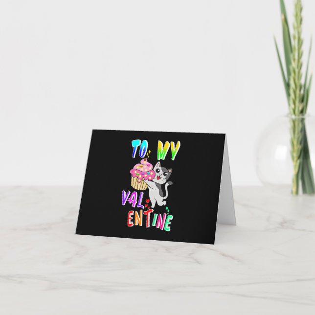 To My Valentine Holiday Card (Front)