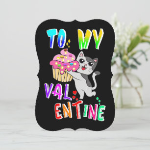 To My Valentine Note Card