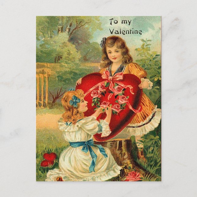 To My Valentine Postcard (Front)