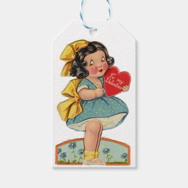 To My Valentine | Vintage Valentine | Tags (Front)