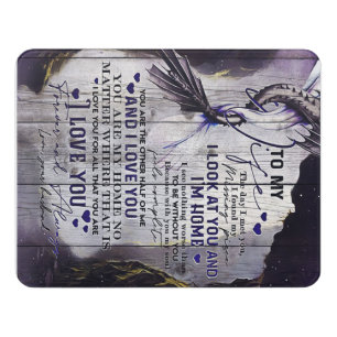 To my Wife   Funny Quotes To Wife   New Home Gift Door Sign