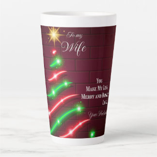 To my Wife Latte Mug