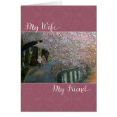 To My Wife, My Friend on Mother's Day (Front)